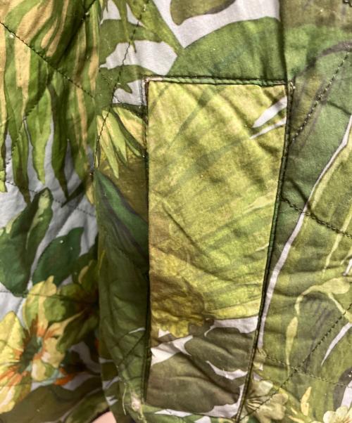 Barbour（バブアー）Barbour (バブアー) house of hackney (ハウス オブ ハックニー) コラボリバーシブルキルティングジャケット ネイビー×ブルー サイズ:38の古着・服飾アイテム