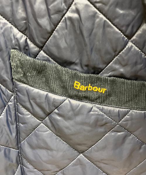 Barbour（バブアー）Barbour (バブアー) house of hackney (ハウス オブ ハックニー) コラボリバーシブルキルティングジャケット ネイビー×ブルー サイズ:38の古着・服飾アイテム