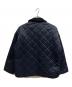 Barbour (バブアー) house of hackney (ハウス オブ ハックニー) コラボリバーシブルキルティングジャケット ネイビー×ブルー サイズ:38：18000円