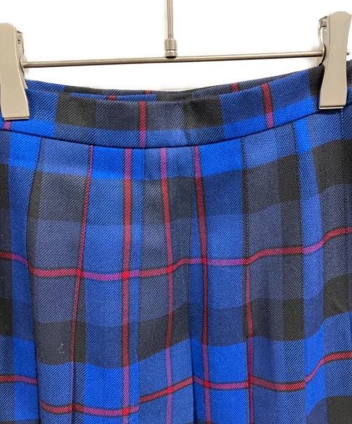 O'NEIL OF DUBLIN（オニールオブダブリン）O'NEIL OF DUBLIN (オニールオブダブリン) キルトロングスカート/O'NEIL OF DUBLIN ブルー サイズ:36の古着・服飾アイテム