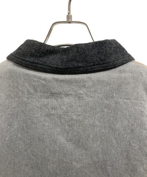 Calvin Klein Jeans（カルバンクラインジーンズ）Calvin Klein Jeans (カルバンクラインジーンズ) 裏ブランケット付きオールドデニムカバーオール/Calvin Klein Jeans ブラック サイズ:Mの古着・服飾アイテム