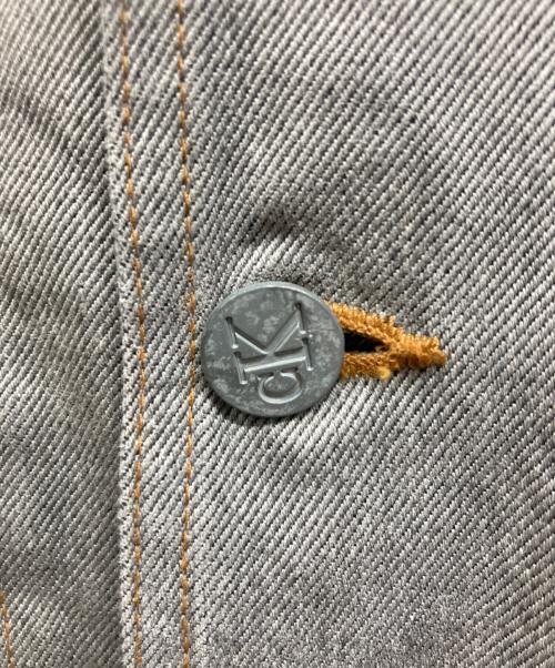 Calvin Klein Jeans（カルバンクラインジーンズ）Calvin Klein Jeans (カルバンクラインジーンズ) 裏ブランケット付きオールドデニムカバーオール/Calvin Klein Jeans ブラック サイズ:Mの古着・服飾アイテム