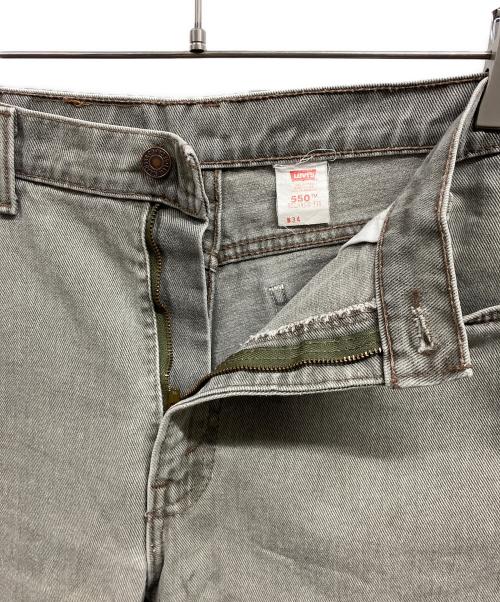 LEVI'S（リーバイス）LEVI'S (リーバイス) 90s 550デニムハーフパンツ/LEVI'S グレー サイズ:w34の古着・服飾アイテム
