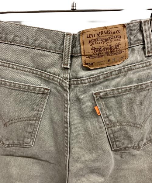 LEVI'S（リーバイス）LEVI'S (リーバイス) 90s 550デニムハーフパンツ/LEVI'S グレー サイズ:w34の古着・服飾アイテム