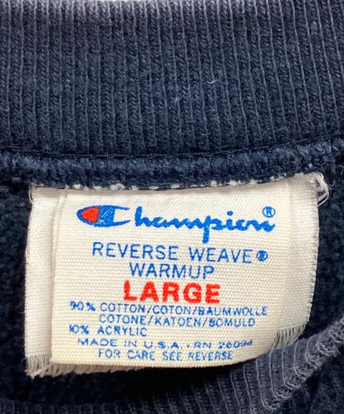 Champion REVERSE WEAVE（チャンピオン リバース ウィーブ）Champion REVERSE WEAVE (チャンピオン リバース ウィーブ) 80s リバースウィーブスウェット/	Champion REVERSE WEAVE ネイビー サイズ:Lの古着・服飾アイテム