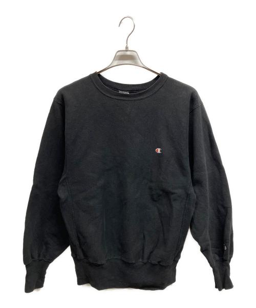 Champion（チャンピオン）Champion (チャンピオン) 90s リバースウィーブスウェット/Champion ブラック サイズ:Mの古着・服飾アイテム