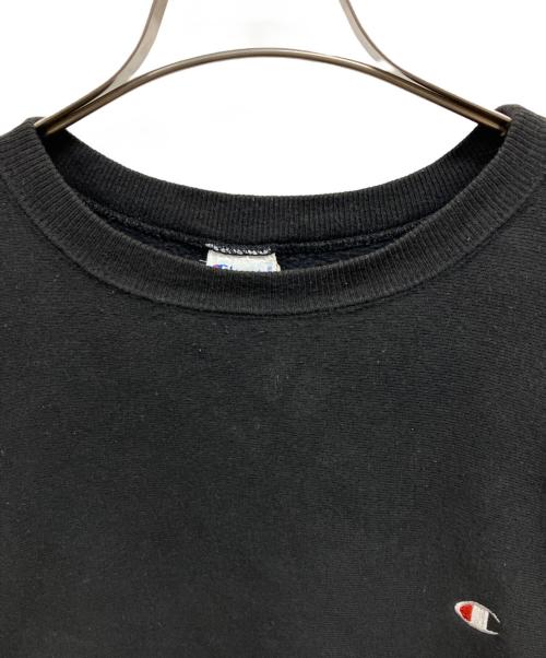 Champion（チャンピオン）Champion (チャンピオン) 90s リバースウィーブスウェット/Champion ブラック サイズ:Mの古着・服飾アイテム