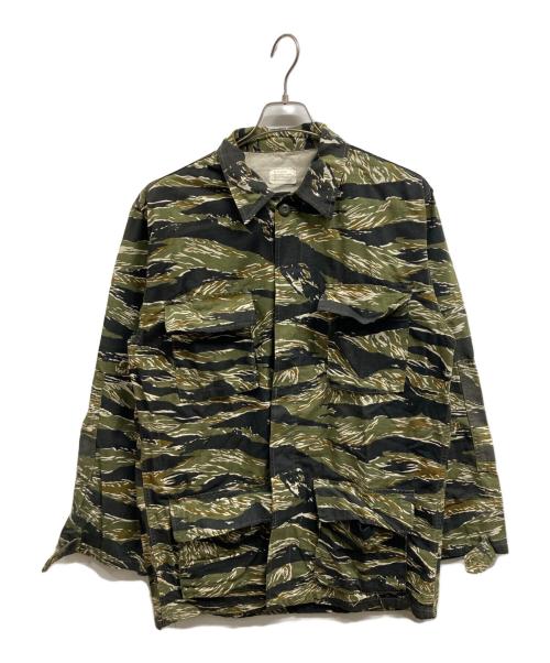 US ARMY（ユーエスアーミー）US ARMY (ユーエスアーミー) 60s ジャングルファティーグジャケット/US ARMY グリーン サイズ:MEDIUM-REGULARの古着・服飾アイテム