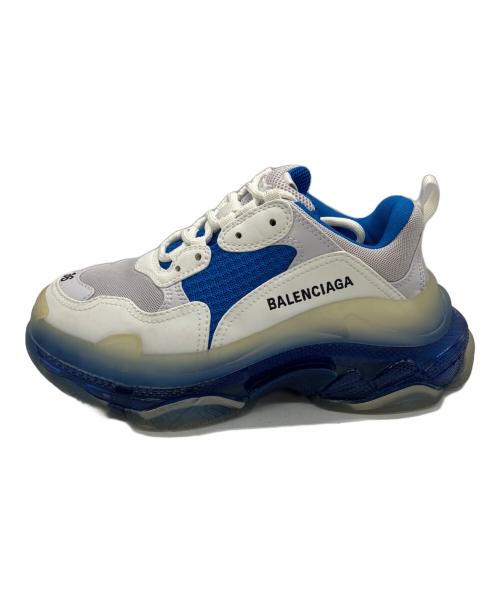 BALENCIAGA（バレンシアガ）BALENCIAGA (バレンシアガ) TRIPLE S /ダッドシューズ ホワイト サイズ:US7の古着・服飾アイテム