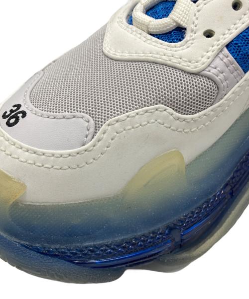 BALENCIAGA（バレンシアガ）BALENCIAGA (バレンシアガ) TRIPLE S /ダッドシューズ ホワイト サイズ:US7の古着・服飾アイテム