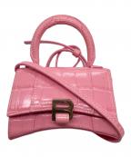 BALENCIAGAバレンシアガ）の古着「アワーグラスミニショルダーバッグ」｜ピンク