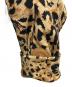 中古・古着 A BATHING APE (アベイシングエイプ) WILD LEOPARD PATTERN SHARK RELAXED FIT FULL ZIP HOODIE ブラウン サイズ:L：40000円