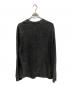 ALEXANDER WANG (アレキサンダー・ワン) ピグメント加工 ロゴ刺繍 長袖 Tシャツ ｖ/ALEXANDER WANG グレー サイズ:M：15000円