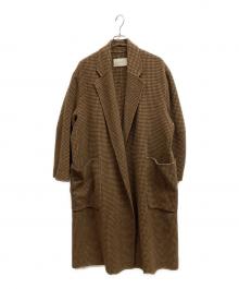 TODAYFUL（トゥデイフル）の古着「オーバーチェックコート/TODAYFUL」｜ブラウン