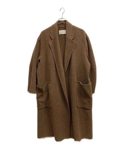 TODAYFUL（トゥデイフル）TODAYFUL (トゥデイフル) オーバーチェックコート/TODAYFUL ブラウン サイズ:38の古着・服飾アイテム
