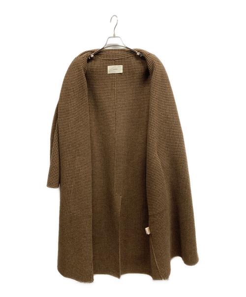 TODAYFUL（トゥデイフル）TODAYFUL (トゥデイフル) オーバーチェックコート/TODAYFUL ブラウン サイズ:38の古着・服飾アイテム