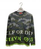 MARK&LONAマークアンドロナ）の古着「Affection Tech Crew Sweater」｜グレー