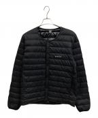 mont-bellモンベル）の古着「スペリオダウン ラウンドネックジャケット」｜ブラック