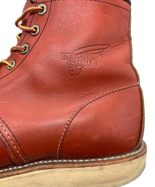 RED WING SHOES（レッドウィング）RED WING SHOES (レッドウィング) ワークブーツ ブラウン サイズ:US9の古着・服飾アイテム