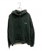 KITHキス）の古着「ロゴパーカー/KITH」｜ブラック