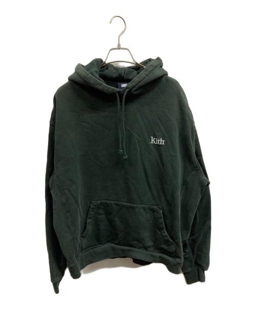 KITH（キス）KITH (キス) ロゴパーカー/KITH ブラック サイズ:Lの古着・服飾アイテム