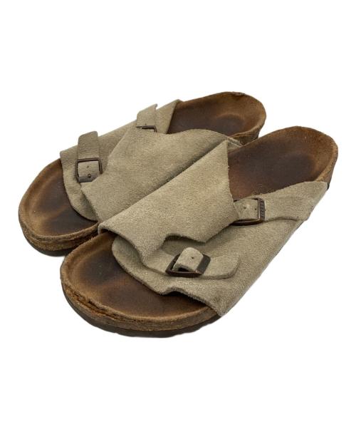 BIRKENSTOCK（ビルケンシュトック）BIRKENSTOCK (ビルケンシュトック) ストラップサンダル ブラウン サイズ:40の古着・服飾アイテム