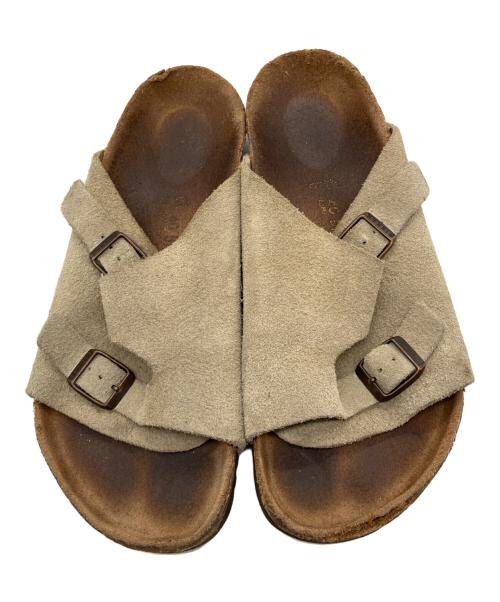 BIRKENSTOCK（ビルケンシュトック）BIRKENSTOCK (ビルケンシュトック) ストラップサンダル ブラウン サイズ:40の古着・服飾アイテム