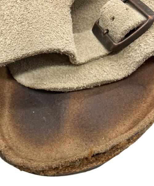 BIRKENSTOCK（ビルケンシュトック）BIRKENSTOCK (ビルケンシュトック) ストラップサンダル ブラウン サイズ:40の古着・服飾アイテム