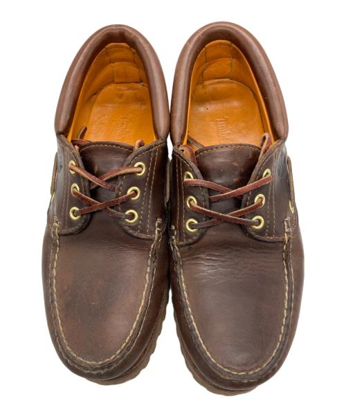 Timberland（ティンバーランド）Timberland (ティンバーランド) HERITAGE 3 EYE CLASSIC LUG ブラウン サイズ:47の古着・服飾アイテム