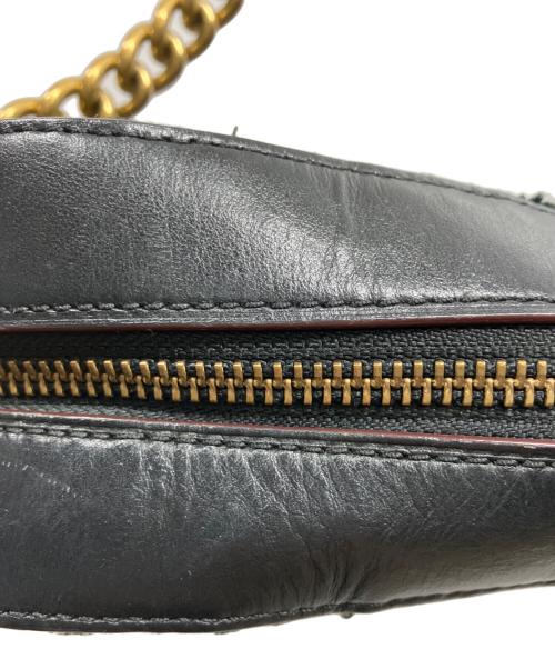 COACH（コーチ）COACH (コーチ) ツイードショルダーバッグ ブラックの古着・服飾アイテム