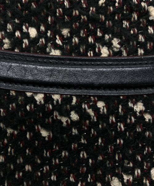 COACH（コーチ）COACH (コーチ) ツイードショルダーバッグ ブラックの古着・服飾アイテム