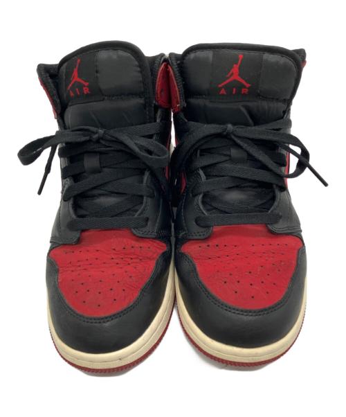 NIKE（ナイキ）NIKE (ナイキ) Jordan 1 Mid/NIKE レッド サイズ:25の古着・服飾アイテム