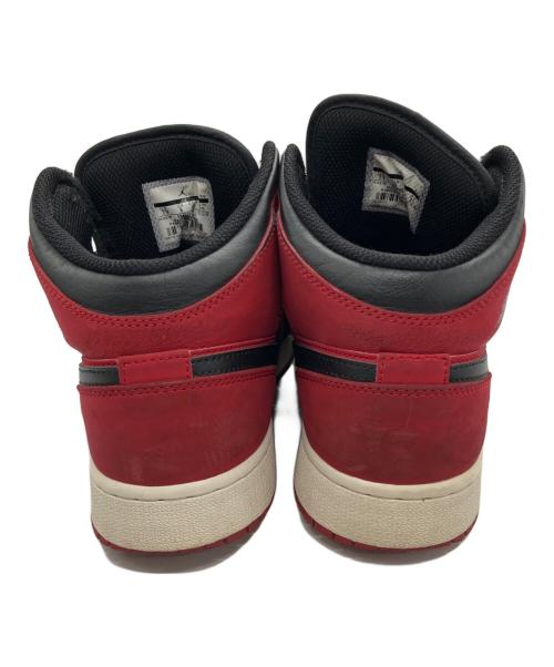 NIKE（ナイキ）NIKE (ナイキ) Jordan 1 Mid/NIKE レッド サイズ:25の古着・服飾アイテム