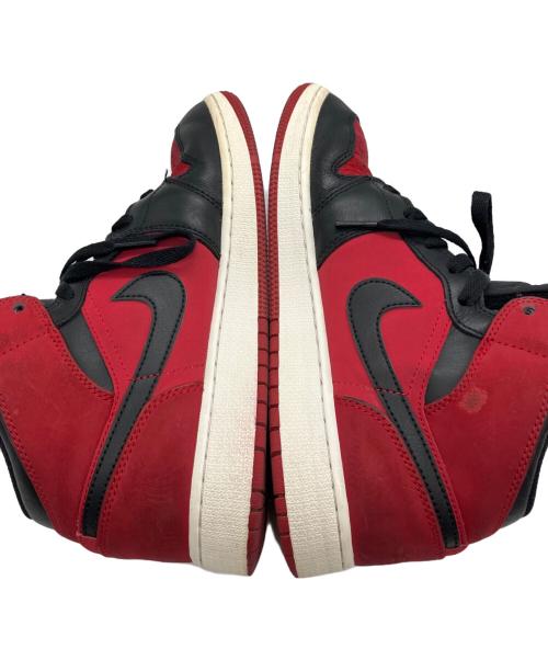 NIKE（ナイキ）NIKE (ナイキ) Jordan 1 Mid/NIKE レッド サイズ:25の古着・服飾アイテム
