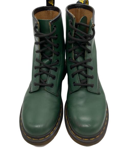 Dr.Martens（ドクターマーチン）Dr.Martens (ドクターマーチン) レースアップブーツ グリーン サイズ:US6.5の古着・服飾アイテム