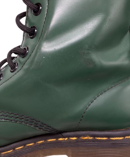 Dr.Martens（ドクターマーチン）Dr.Martens (ドクターマーチン) レースアップブーツ グリーン サイズ:US6.5の古着・服飾アイテム