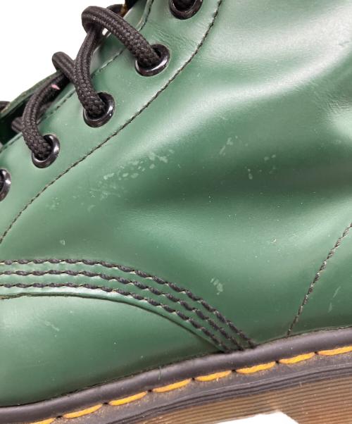 Dr.Martens（ドクターマーチン）Dr.Martens (ドクターマーチン) レースアップブーツ グリーン サイズ:US6.5の古着・服飾アイテム