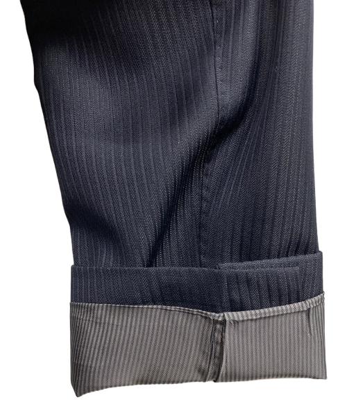 BURBERRY BLACK LABEL（バーバリーブラックレーベル）BURBERRY BLACK LABEL (バーバリーブラックレーベル) ストライプテーラードジャケット/BURBERRY BLACK LABEL ネイビー サイズ:Mの古着・服飾アイテム