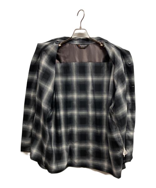TOWN CRAFT（タウンクラフト）TOWN CRAFT (タウンクラフト) 50S W-FLAP OPEN COLLAR SHIRTS グレー サイズ:Lの古着・服飾アイテム