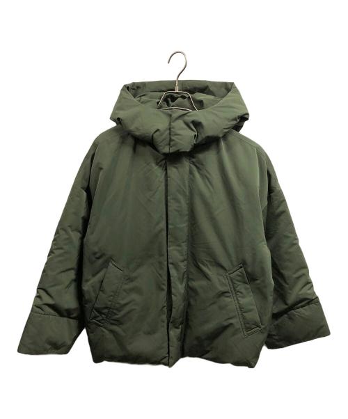 Gymphlex（ジムフレックス）Gymphlex (ジムフレックス) 2WAY フードダウンジャケット/Gymphlex グリーン サイズ:14の古着・服飾アイテム