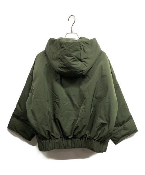 Gymphlex（ジムフレックス）Gymphlex (ジムフレックス) 2WAY フードダウンジャケット/Gymphlex グリーン サイズ:14の古着・服飾アイテム
