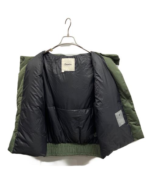 Gymphlex（ジムフレックス）Gymphlex (ジムフレックス) 2WAY フードダウンジャケット/Gymphlex グリーン サイズ:14の古着・服飾アイテム