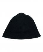 kijima takayukiキジマタカユキ）の古着「COTTON ACRYLIC WATCH CAP」｜ブラック
