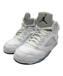 NIKE（ナイキ）の古着「Air Jordan 5 Retro」｜ホワイト・グレー
