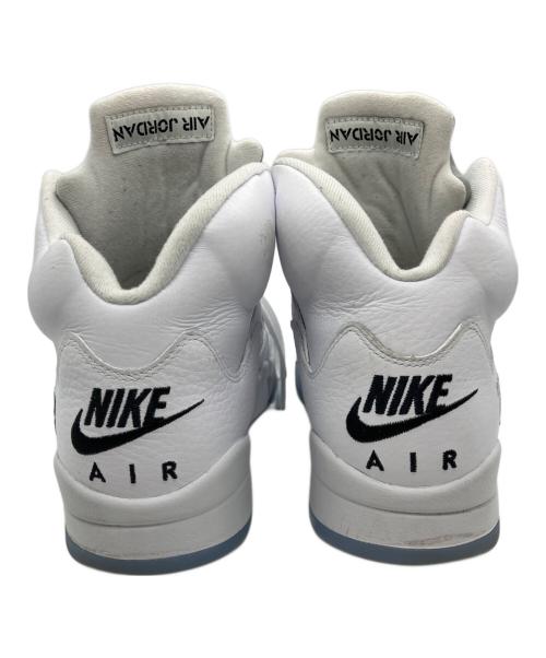 NIKE（ナイキ）NIKE (ナイキ) Air Jordan 5 Retro ホワイト・グレー サイズ:US9の古着・服飾アイテム