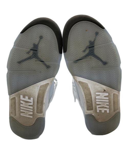 NIKE（ナイキ）NIKE (ナイキ) Air Jordan 5 Retro ホワイト・グレー サイズ:US9の古着・服飾アイテム