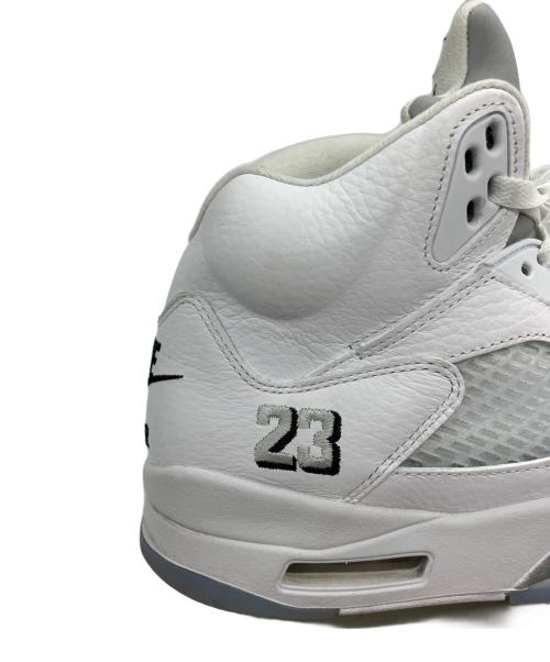NIKE（ナイキ）NIKE (ナイキ) Air Jordan 5 Retro ホワイト・グレー サイズ:US9の古着・服飾アイテム