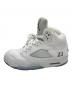 NIKE (ナイキ) Air Jordan 5 Retro ホワイト・グレー サイズ:US9：15000円