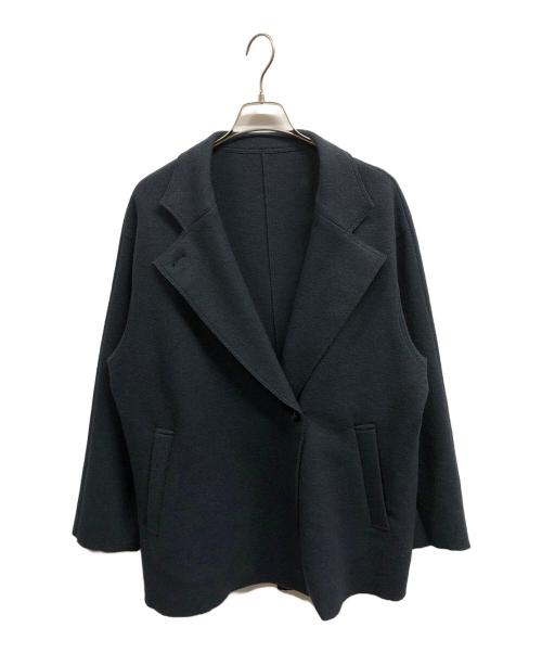 23区（ニジュウサンク）23区 (ニジュウサンク) コンプレストパイル ライトアウター/23区 ネイビー サイズ:44の古着・服飾アイテム
