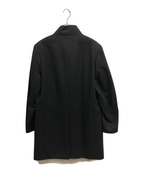 theory（セオリー）theory (セオリー) カシミヤブレンドスタンドカラーコート/theory ブラック サイズ:Sの古着・服飾アイテム